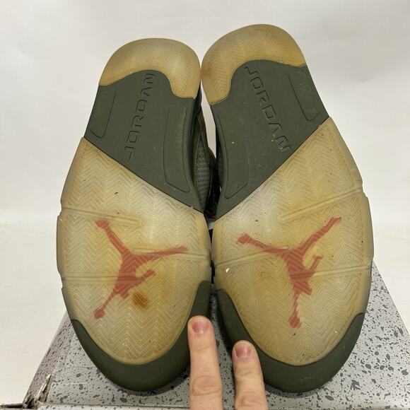 Nike Air Jordan 5 Retro OG “Olive/Green Orange Grey”